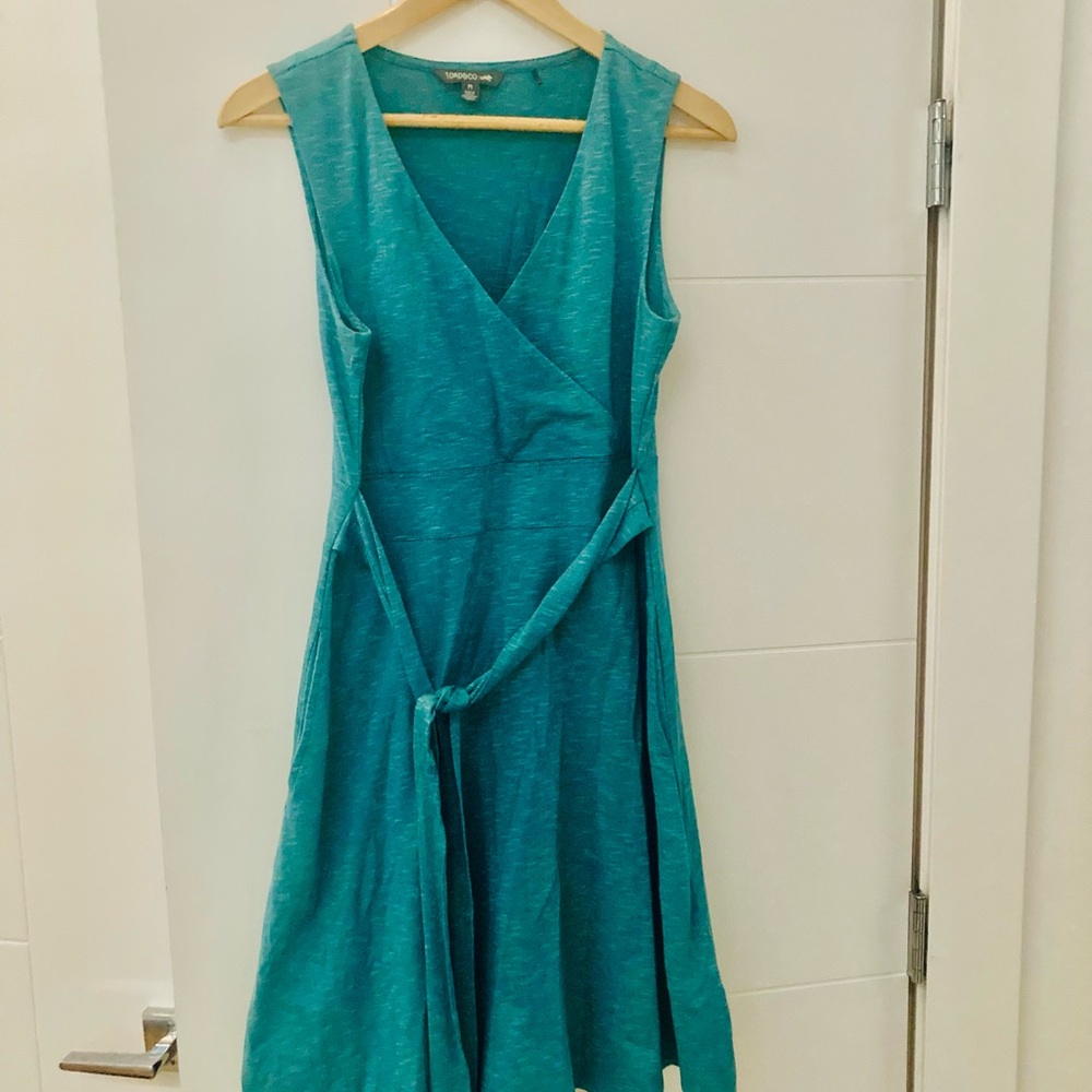 Toad&Co Teal Midi Dress